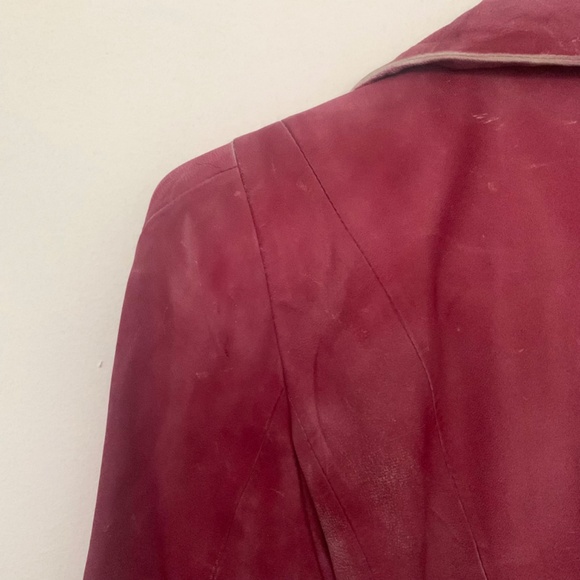 Guess | Pink | Vintage Biker Jacket - Picture 8 of 17